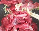 夏野菜と牛肉の冷たいうどん作り方5写真