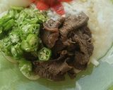 夏野菜と牛肉の冷たいうどん作り方9写真