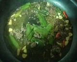 男飯！挽き肉と長ネギのペペロンチーノ作り方5写真