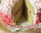 ピンクのグラデーション♡ローズケーキ作り方18写真