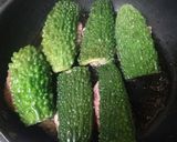 ゴーヤの肉詰め作り方5写真