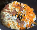 梅五目炊き込み御飯作り方3写真