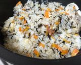 梅五目炊き込み御飯作り方4写真