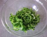 5分で激ウマ！！ゴーヤヨーグルトサラダ作り方1写真