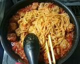 カリオストロ風 ミートボールパスタ作り方10写真