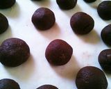 チョコレートボールクッキー(塩味)作り方5写真