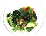 夏野菜の和風バジルサラダ作り方5写真