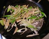 茄子の柳川丼作り方3写真