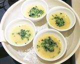 離乳食完了期☆ほうれん草茶碗蒸し作り方4写真