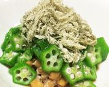ネバネバ とろろ納豆オクラ 簡単美味しい作り方4写真