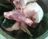 *ブリカマの味噌煮*作り方1写真