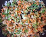 節約!ブロッコリーの芯でキーマカレー♬作り方5写真
