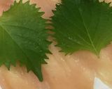 鶏胸肉と大葉と梅肉とチーズ巻作り方2写真