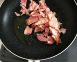 フライパン1つで簡単カルボナーラ作り方1写真