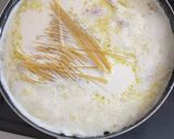フライパン1つで簡単カルボナーラ作り方2写真