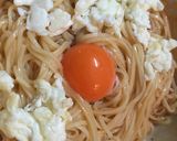 【男の一人暮らし】簡単まぜそば風絶品冷麦作り方8写真