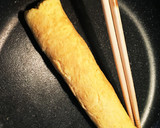 簡単1分で出来るふわふわ厚焼き卵お弁当に作り方3写真