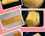 簡単1分で出来るふわふわ厚焼き卵お弁当に作り方4写真
