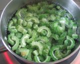 ゴーヤと竹輪の納豆和え作り方1写真