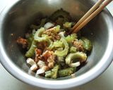 ゴーヤと竹輪の納豆和え作り方3写真