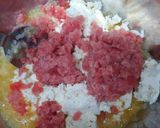 マグロのすき身と豆腐のヘルシーハンバーグ作り方5写真