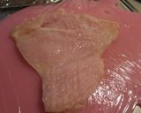 彩り野菜の蒸し鶏ロールサラダ作り方3写真