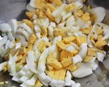 ランチ夕食に♪胡瓜とゆで卵だけのサラダ作り方2写真