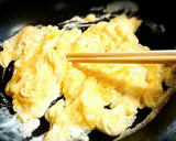 枝豆たっぷり♪ふわふわ卵の人参しりしり作り方2写真