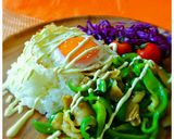 超簡単! 豚バラピーのカレー風味めし！作り方5写真