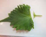 簡単☆大葉の細切り作り方1写真