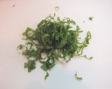 簡単☆大葉の細切り作り方4写真