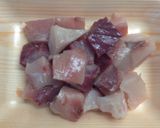 南インドの真っ赤なフィッシュカレー作り方1写真