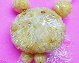 秋キャラ弁*たぬき君作り方1写真