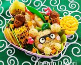 秋キャラ弁*たぬき君作り方7写真
