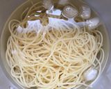 暑い夏はこれ！生ハムとトマトの冷製パスタ作り方3写真