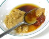 焼きナスの冷製そぼろ餡かけ作り方4写真