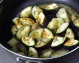 焼きナスの冷製そぼろ餡かけ作り方2写真