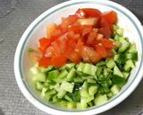 焼きナスの冷製そぼろ餡かけ作り方3写真