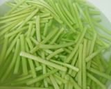 手に入ったら作ってみて！芋づるのきんぴら作り方4写真