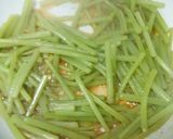 手に入ったら作ってみて！芋づるのきんぴら作り方6写真