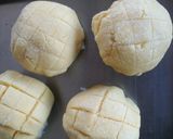 食パンで!!サクッとフワ~なメロンパン作り方6写真