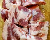 豚軟骨のニンニク醤油揚げ作り方1写真