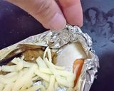 リメイク【鮭のチーズカレーホイル焼き】♪作り方8写真