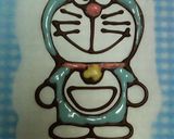 キャラクターチョコ(ドラえもん)作り方4写真