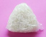 簡単 キャラ弁 ラップおにぎり*富士山作り方1写真