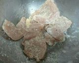鶏むね肉のカレー風味焼き作り方4写真