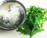 水晶鶏の梅干し和え♡そうめん作り方2写真