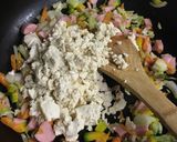 ダイエット・豆腐でチャーハン作り方4写真