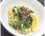 ニラたっぷり★四川風！？冷製パスタ作り方6写真