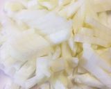 ズッキーニのキーマカレー風♪作り方1写真
